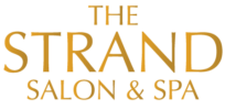 Text only logo for The Strand Salon & Spa